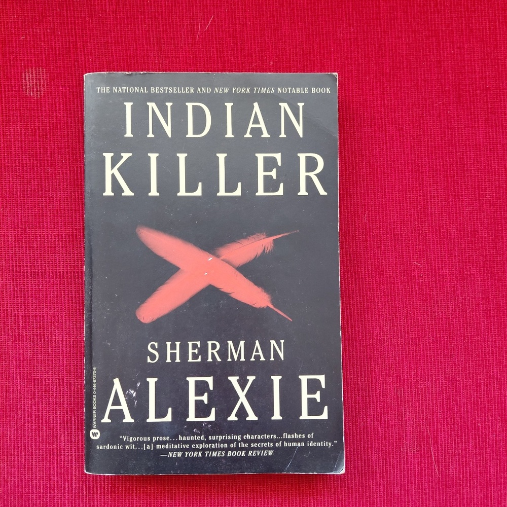 Book - Sherman Alexie - INDIAN KILLER - signed paperback